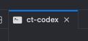 ct-codex 라벨이 박힌 cmux 탭